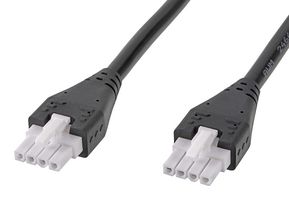 MOLEX 2153300405 Conjunto de Cable, Mini-Fit Jr. Hembra a Mini-Fit Jr. Hembra, 4 Posiciones, 4.2 mm, 1 Hilera