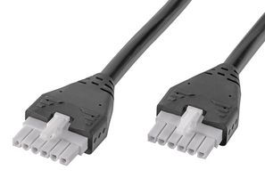 MOLEX 2153300610 Conjunto de Cable, Mini-Fit Jr. Hembra a Mini-Fit Jr. Hembra, 6 Posiciones, 4.2 mm, 1 Hilera, 1 m
