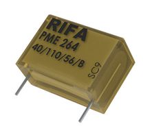 KEMET PME264NE6100MR30 Capacitor de Seguridad, Metallized Paper, Caja Radial - 2 Pines, 0.1 µF, ± 20%, X2