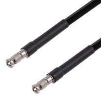 FAIRVIEW MICROWAVE FMCA2604/BK-12 Cable RF / Coaxial ensamblado, 12 ", 305 mm, Belden 4694R, HD BNC Plug, HD BNC Plug, 75 ohm