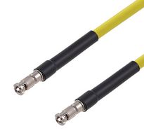 FAIRVIEW MICROWAVE FMCA2604/YW-36 12G SDI 75 OHM HD-BNC MALE TO 75 OHM HD-BNC MALE CABLE 75 OHM 4694R-YW COAX IN 36 INCH