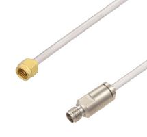 FAIRVIEW MICROWAVE FMCA2873-36 2.92MM MALE TO 2.92MM FEMALE CABLE TINNED ALUMINUM RG402 TYPE .141 COAX IN 36 INCH
