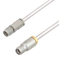 FAIRVIEW MICROWAVE FMCA2876-12 Cable RF / Coaxial ensamblado, 12 ", 305 mm, FM-SR141CUTN-STR, RG402, 3.5mm Macho, 3.5mm Hembra