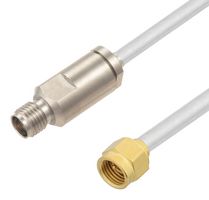 FAIRVIEW MICROWAVE FMCA2918-12 RF / Coaxial Cable Assembly, 12 ", 305 mm, FM-SR141CUTN-STR, RG402, 2.92mm Plug, 2.92mm Jack