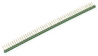 TE CONNECTIVITY - AMP 825433-8 Cabezal de Pin, Cable-a-Tarjeta, 2.54 mm, 1 Líneas, 8 Contactos, Recto Agujero Pasante