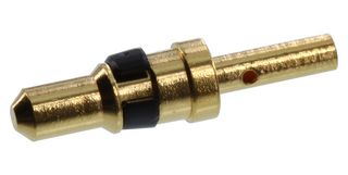 AMPHENOL COMMUNICATIONS SOLUTIONS L17DM53745208 D Sub Contact, Power, Amphenol ICC 17TW Series Hybrid D-Sub Housing Connectors, Pin (Male), Brass