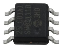 MICROCHIP 25LC010AT-I/SN EEPROM, 1 Kbit, 128 x 8bit, SPI, 10 MHz, SOIC, 8 Pins