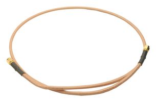 AMPHENOL RF 135101-07-36.00 RF / Coaxial Cable Assembly, 3 ft, 900 mm, RG142, SMA Straight Plug, SMA Straight Plug, 50 ohm