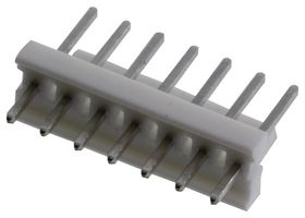 AMP - TE CONNECTIVITY 640454-7 Cabezal de Pin, Cable-a-Tarjeta, 2.54 mm, 1 Líneas, 7 Contactos, Recto Agujero Pasante