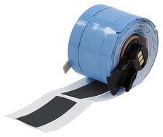 BRADY PSPT-375-2-BK-R Marcador de Cable, PermaSleeve®, Heat Shrinkable Sleeve, PO (Polyolefin), Black, 9.5mm x 16.4mm