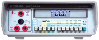 GW INSTEK GDM-8034 Multímetro, Serie GDM-8000, Conteo de 1999, Rango Manual, 1 kV, 20 A, 3.5 Dígitos