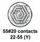 CINCH CONNECTIVITY SOLUTIONS CN0967C22A55S8Y240