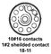CINCH CONNECTIVITY SOLUTIONS BACC45FT18-11P9H