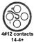 CINCH CONNECTIVITY SOLUTIONS C0909A14-04PN-402