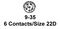 AMPHENOL AEROSPACE D38999/26WA35PN