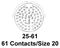 AMPHENOL INDUSTRIAL CTVS06RF-25-61P-506