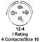 AMPHENOL MS27474P12F4P