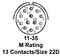 AMPHENOL AEROSPACE MS27466T11B35P