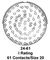 AMPHENOL MS3122E24-61SW