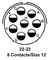AMPHENOL INDUSTRIAL MS3106A22-23S-RES