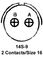 AMPHENOL INDUSTRIAL MS3101A14S-9PX