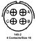 AMPHENOL INDUSTRIAL MS3106A14S-2S-RES