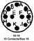 AMPHENOL INDUSTRIAL 97-3106A-18-19S