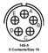 AMPHENOL INDUSTRIAL GTC030-14S-5P