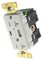 HUBBELL WIRING DEVICES USB20AC5WWR