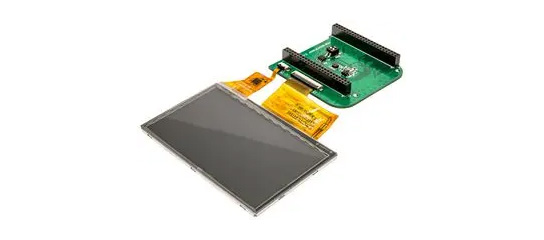Capa para pantalla táctil de 4.3”