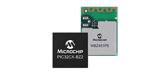 PIC32-BZ2 Wireless Microcontrollers (MCUs)