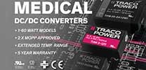 Convertidores CC/CC médicos: soluciones de potencia médica de alta confiabilidad de 1 a 60 W