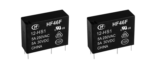 HF46F: High-Sensitivity 5A Subminiature Power Relay