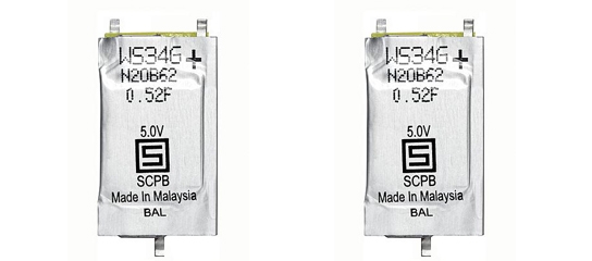 SCPB Series SCHURTER EDLC - Electric Double Layer Capacitors
