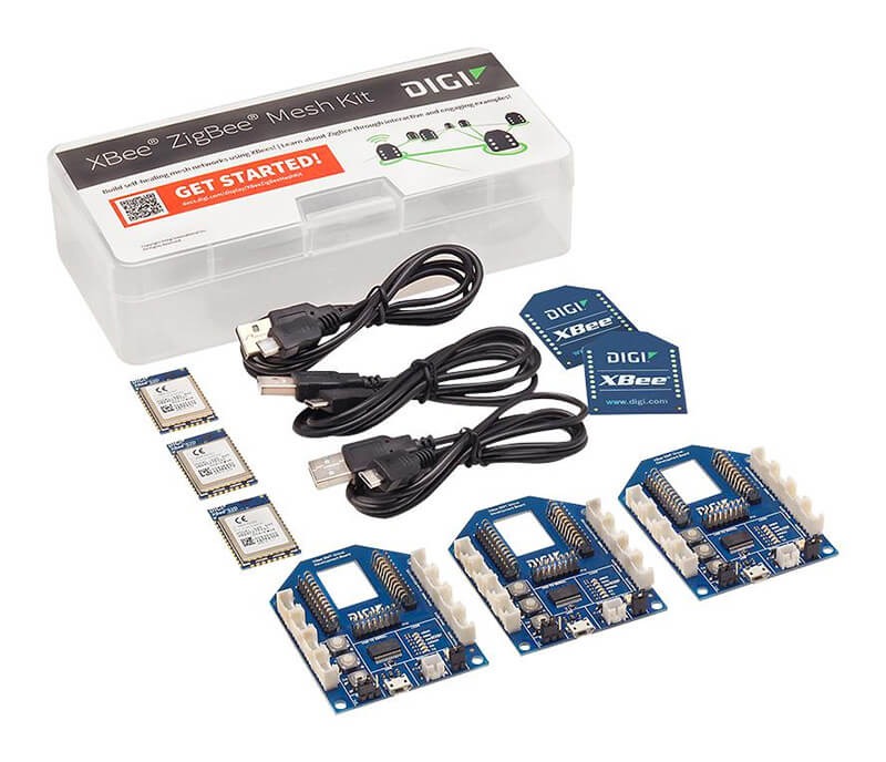 Fig.6: XBee ZigBee mesh development kit