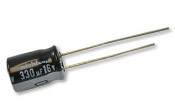 UHE series radial aluminum electrolytic capacitor