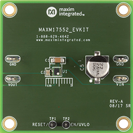 Imagen de la placa del MSXM17752 EVKIT