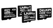 Tarjetas de memoria microSD de Delkin Industrial