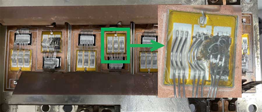 Failed IGBT